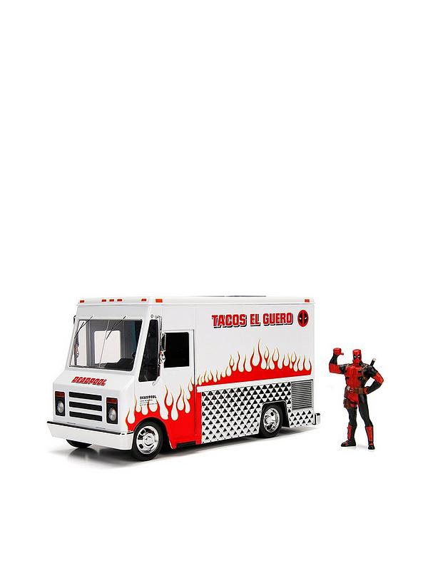 Image 1 of 7 of Marvel Deadpool Food Truck 1:24