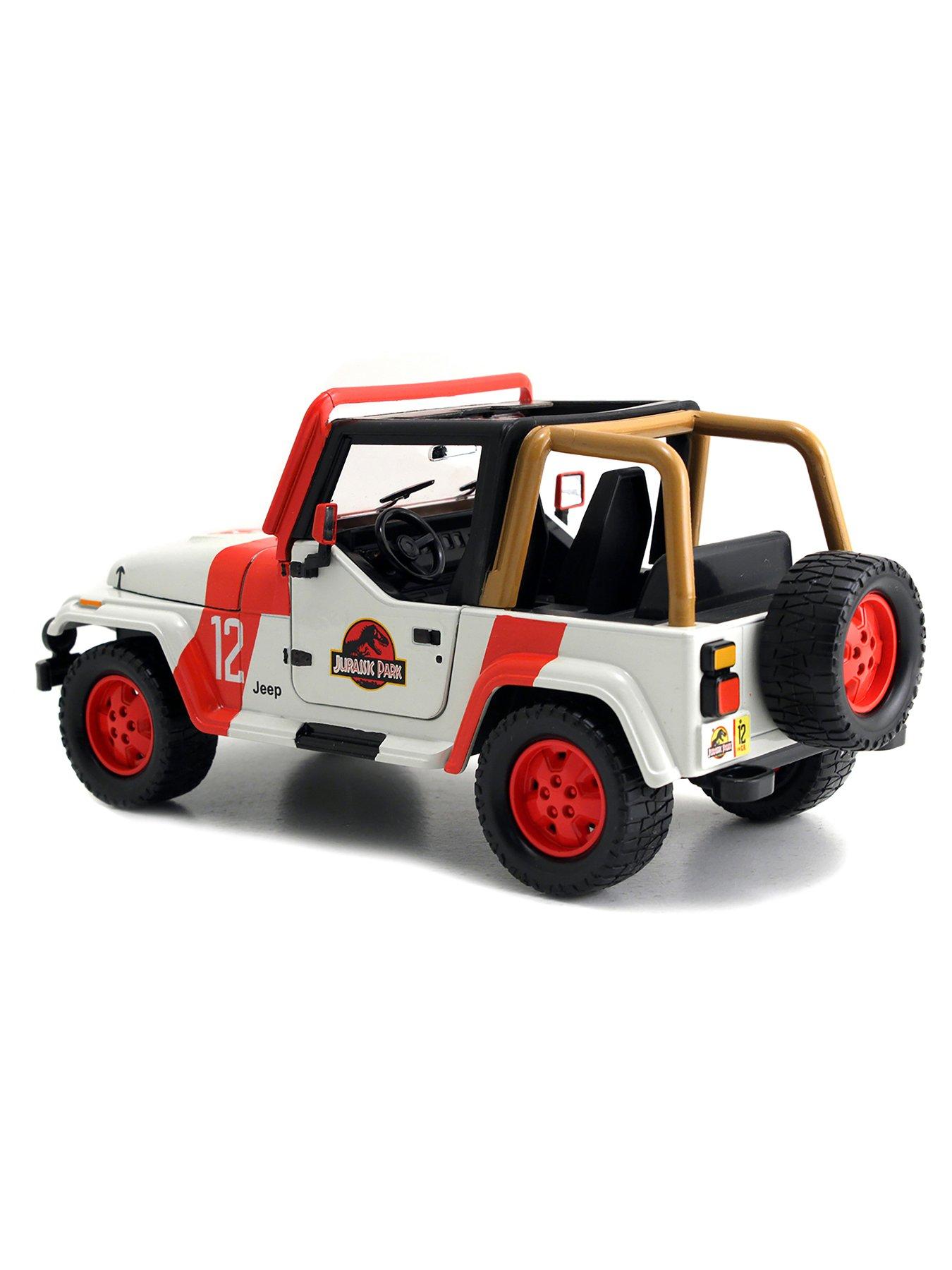 Jurassic world cheap jeep wrangler toy