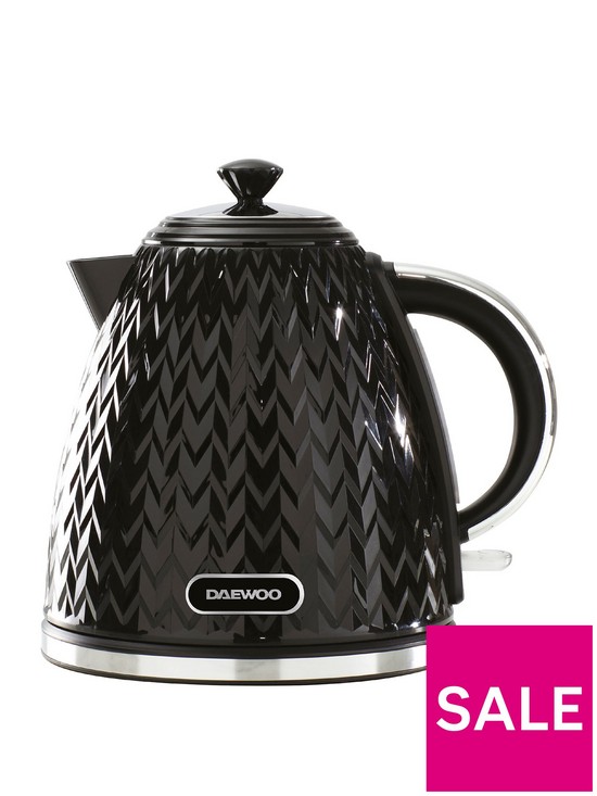 front image of daewoo-argyle-kettle--black