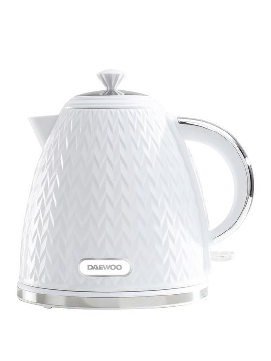 front image of daewoo-argyle-kettle--white