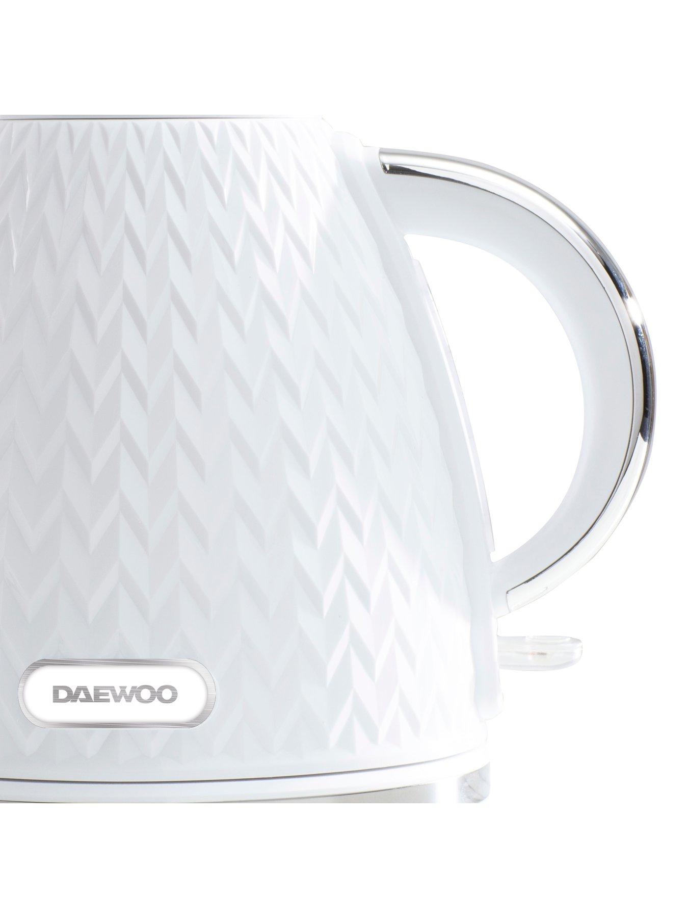 Image 5 of 6 of Daewoo Argyle Kettle- White