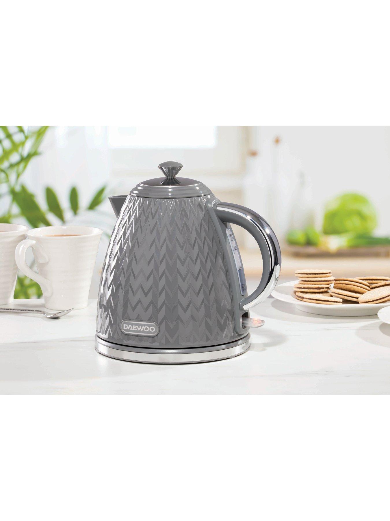 Daewoo Argyle Kettle Grey Very.co.uk
