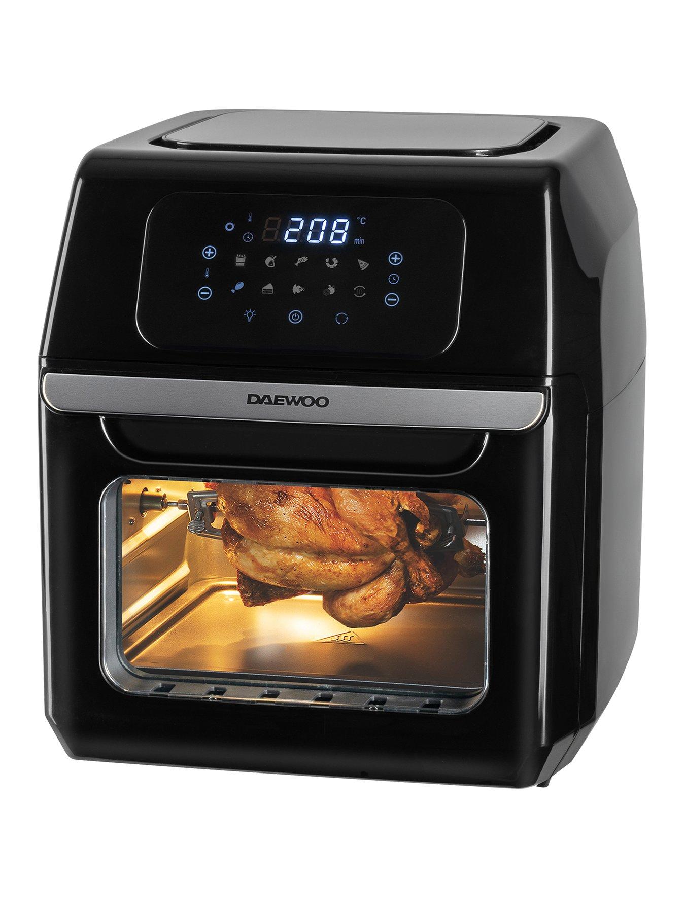 Air fryer discount oven with rotisserie