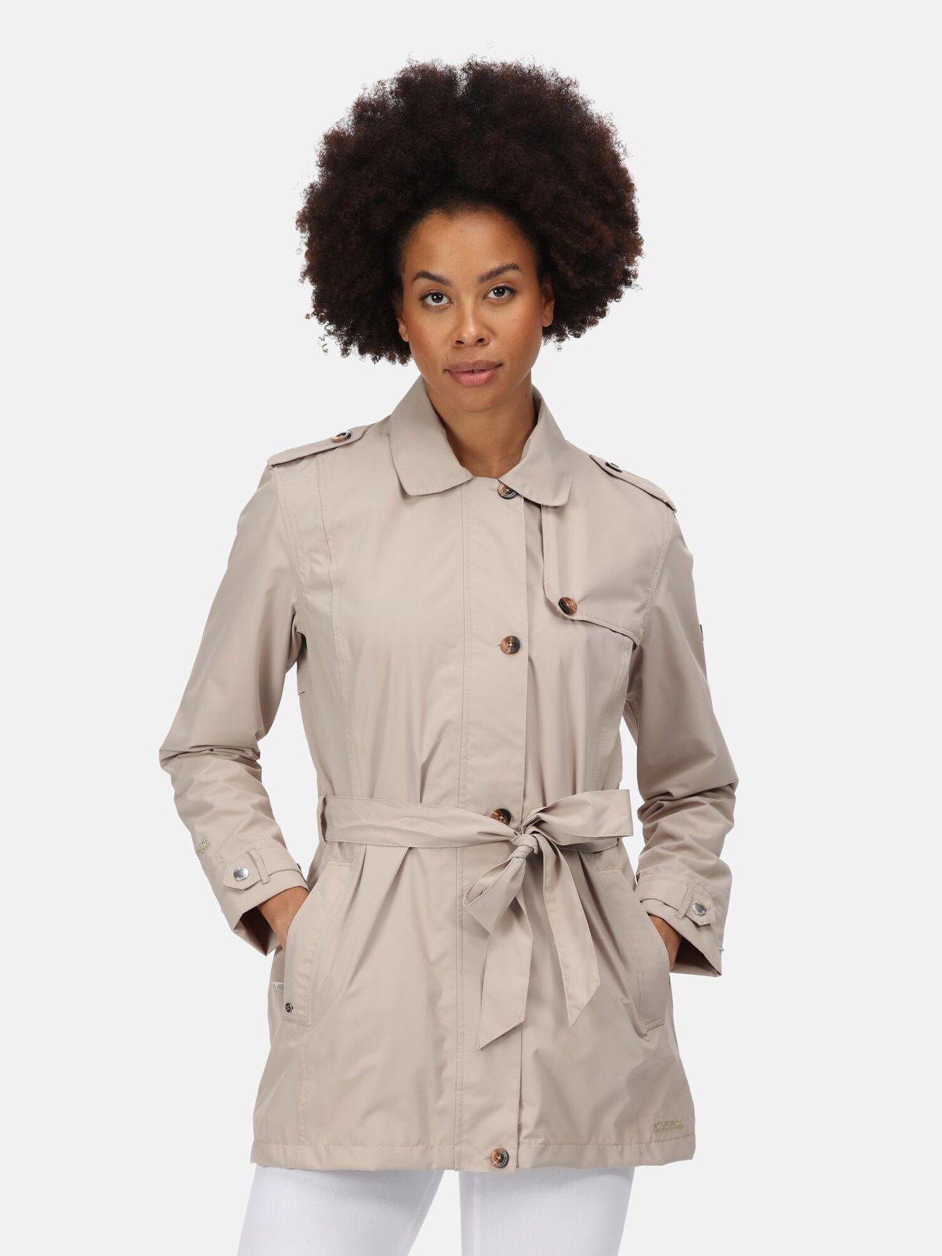 womens beige spring jacket