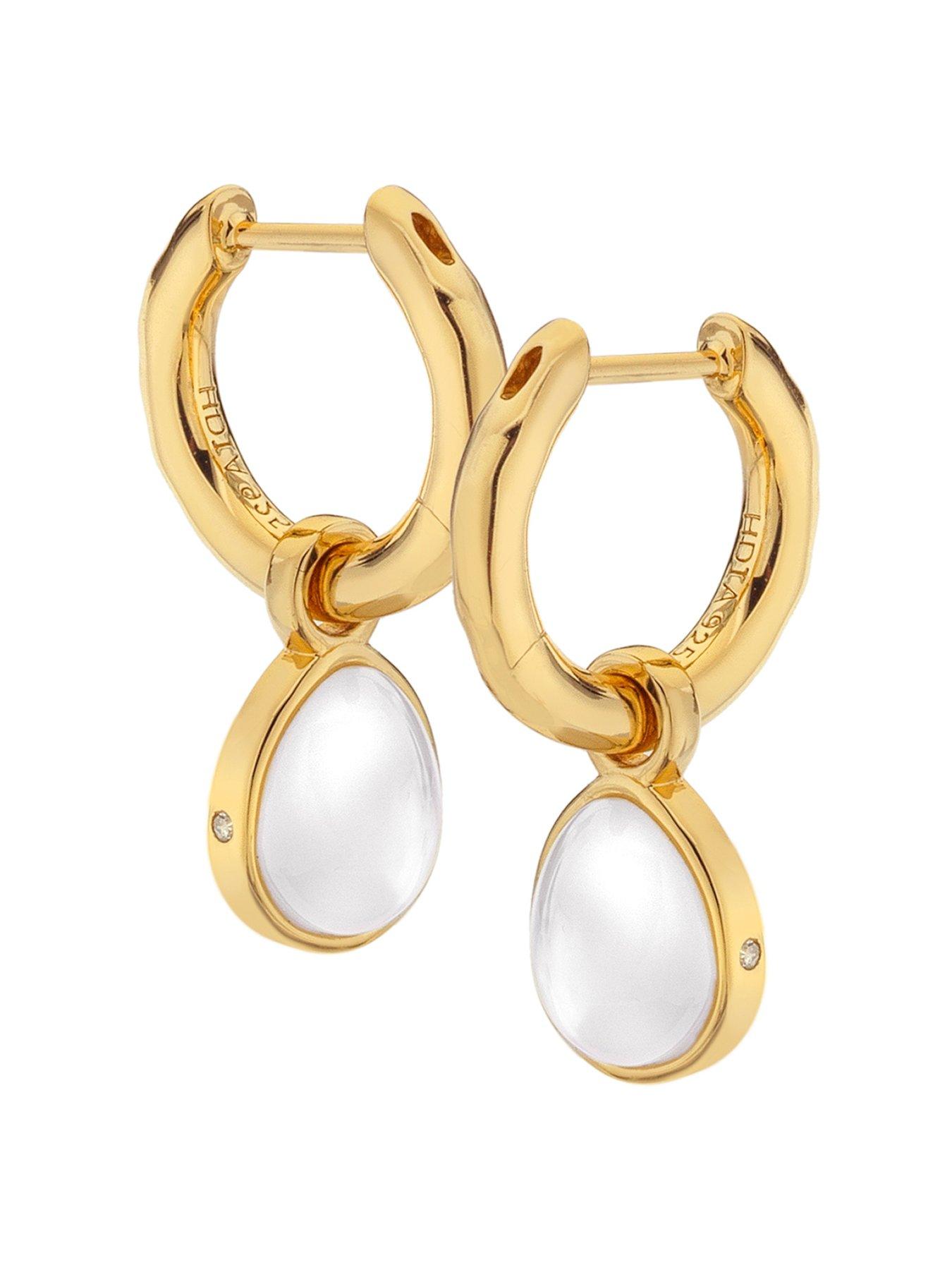 Hot Diamonds X Jac Jossa Calm Mother Of Pearl Earrings
