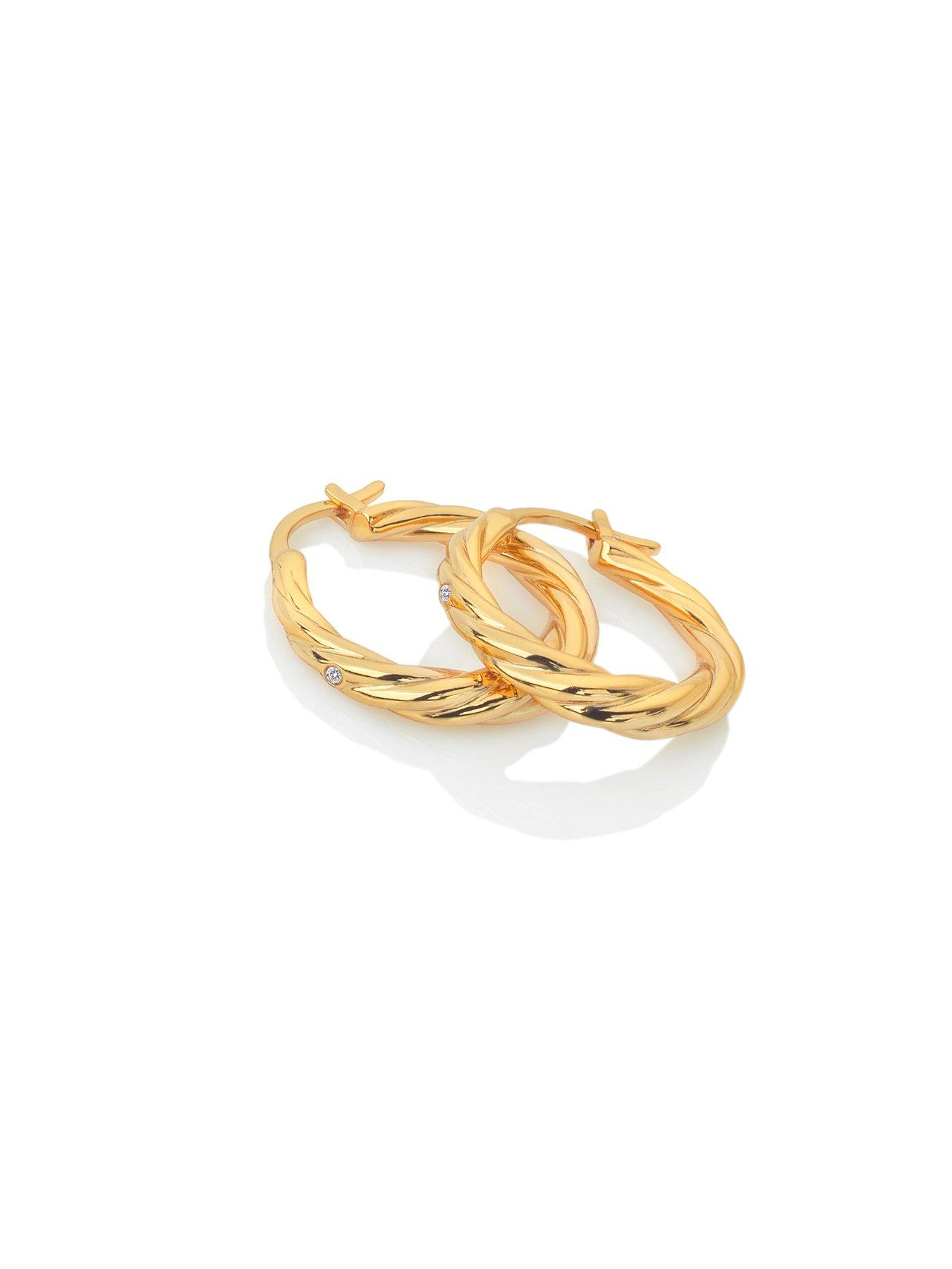 Image 3 of 4 of Hot Diamonds X Jac Jossa Entwine Earrings
