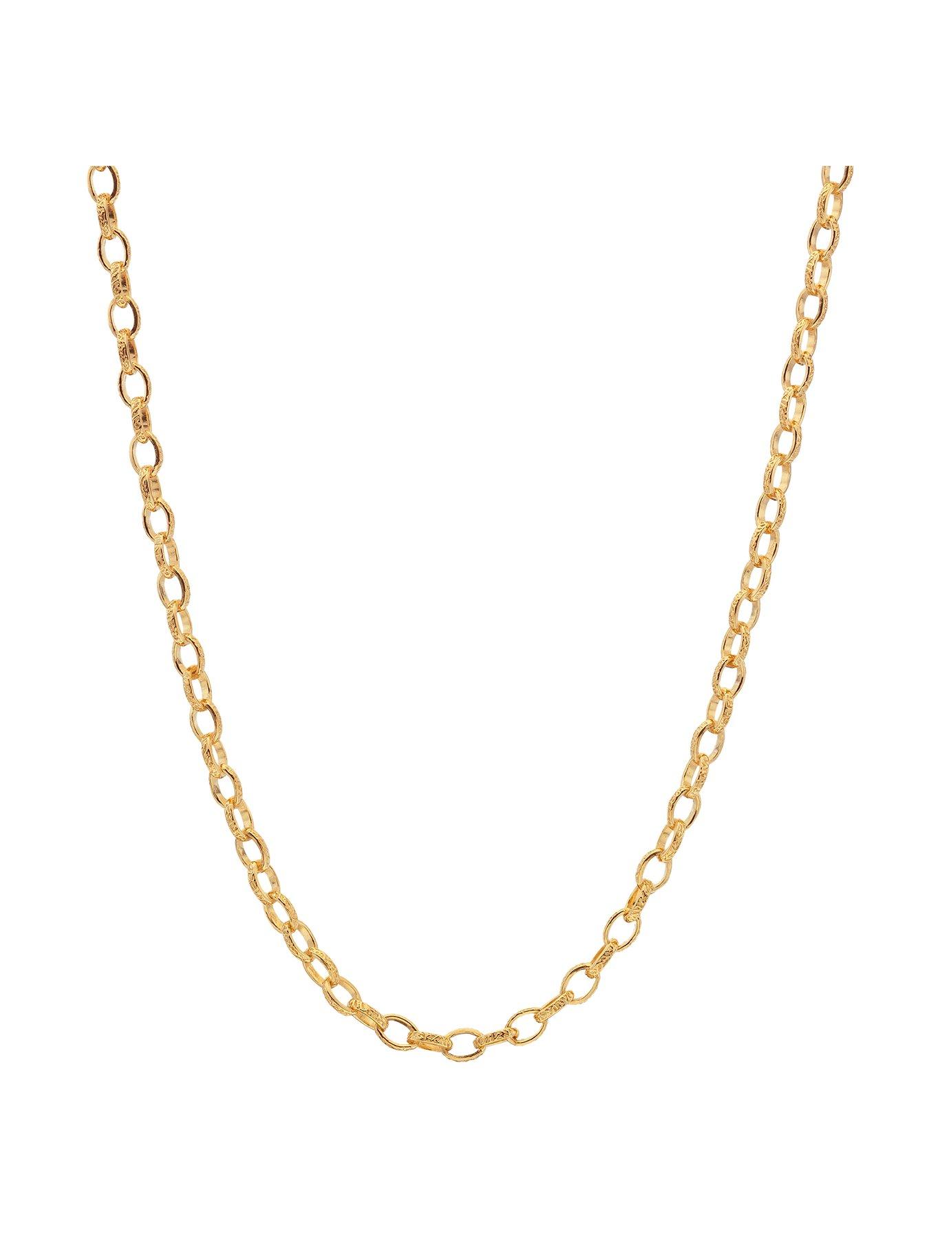 Jewellery & watches Hot Diamonds X Jac Jossa Embrave Oval Wired Chain - 50cm