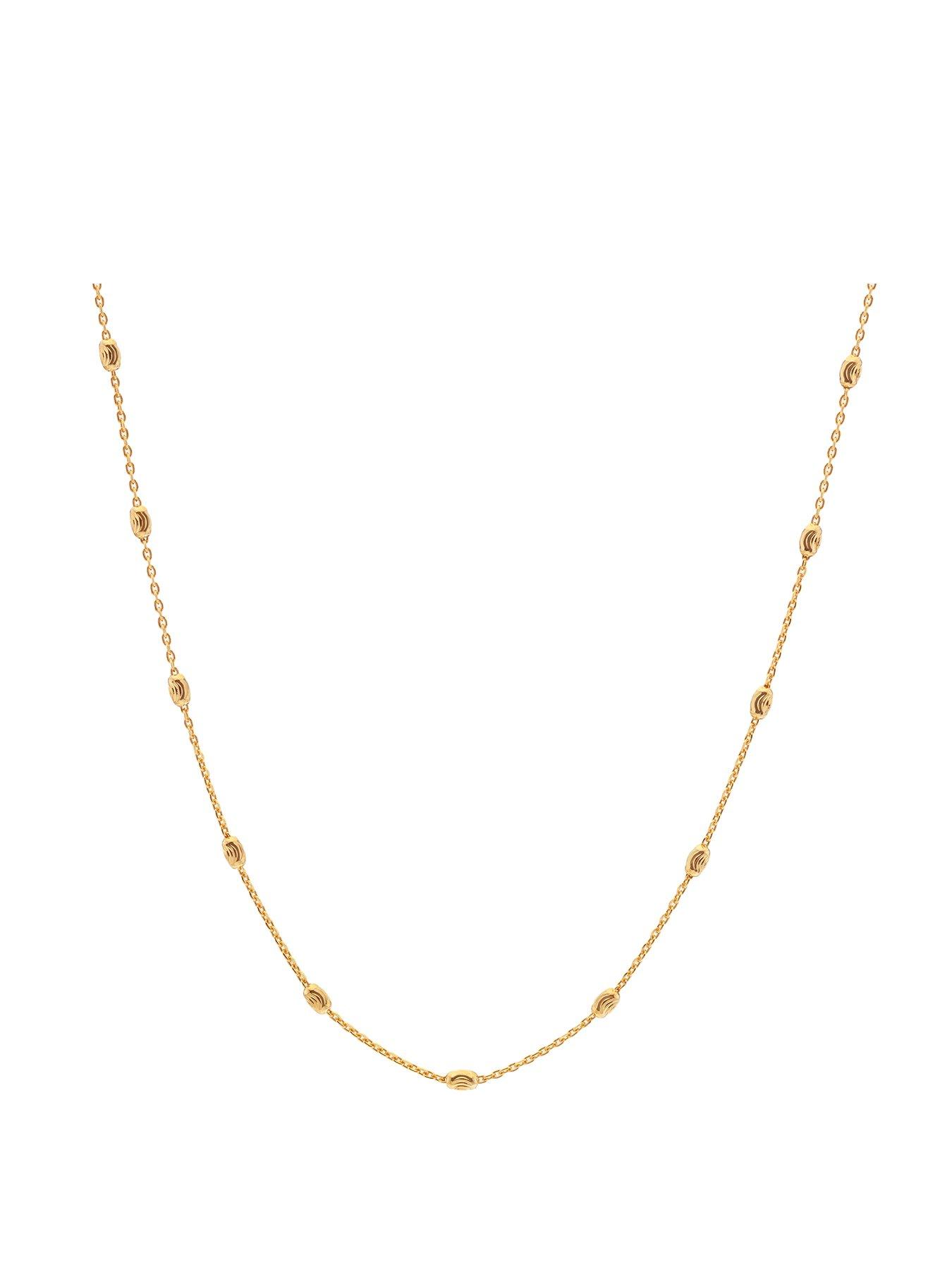 Jewellery & watches Hot Diamonds X Jac Jossa Embrace Oval Cable Chain - 40-45cm