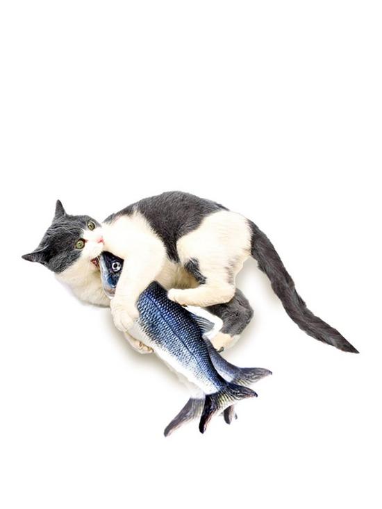 front image of jml-flippity-fish-cat-toy