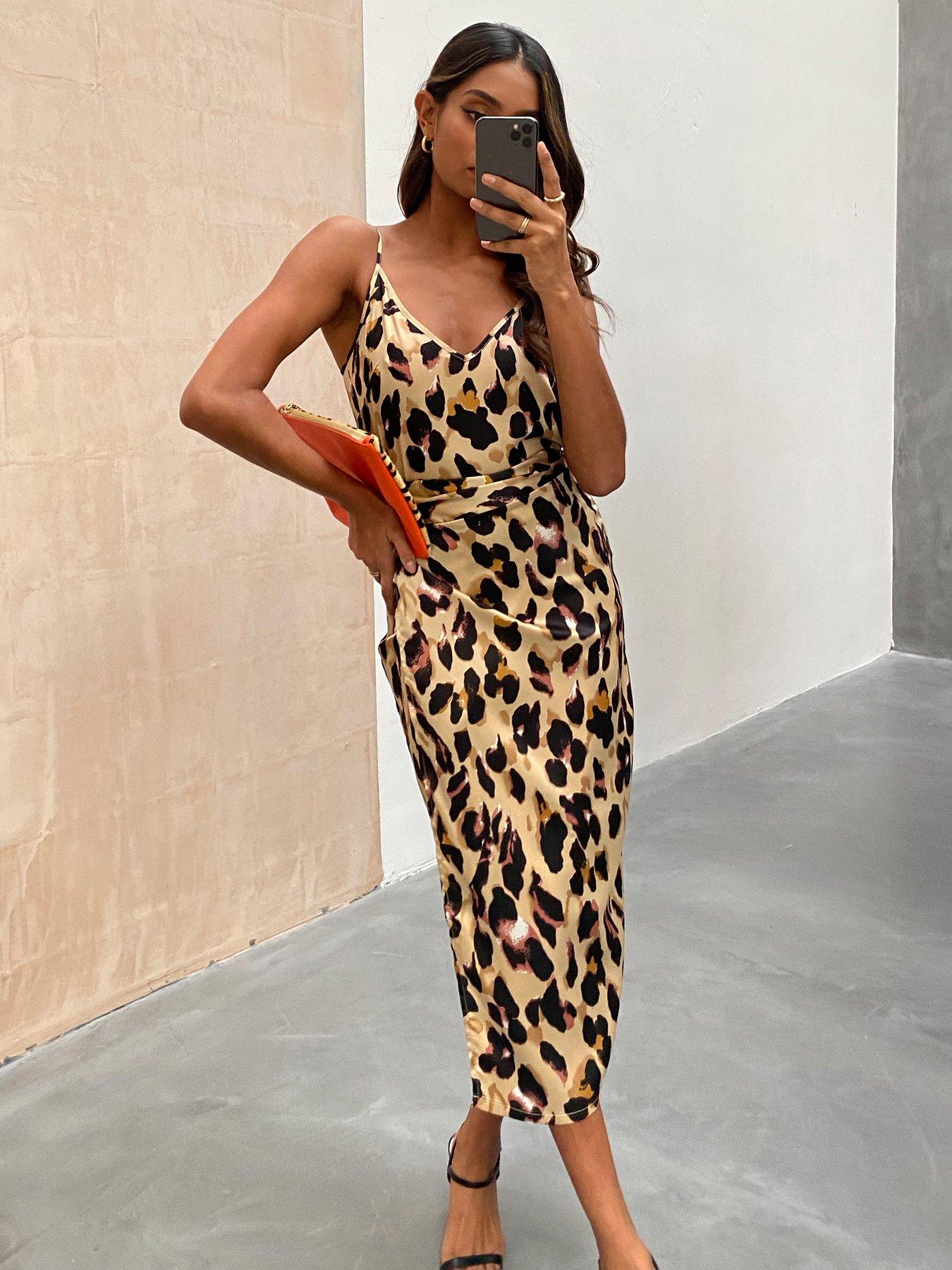  Never Fully Dressed Brown Leopard Jaspre Skirt