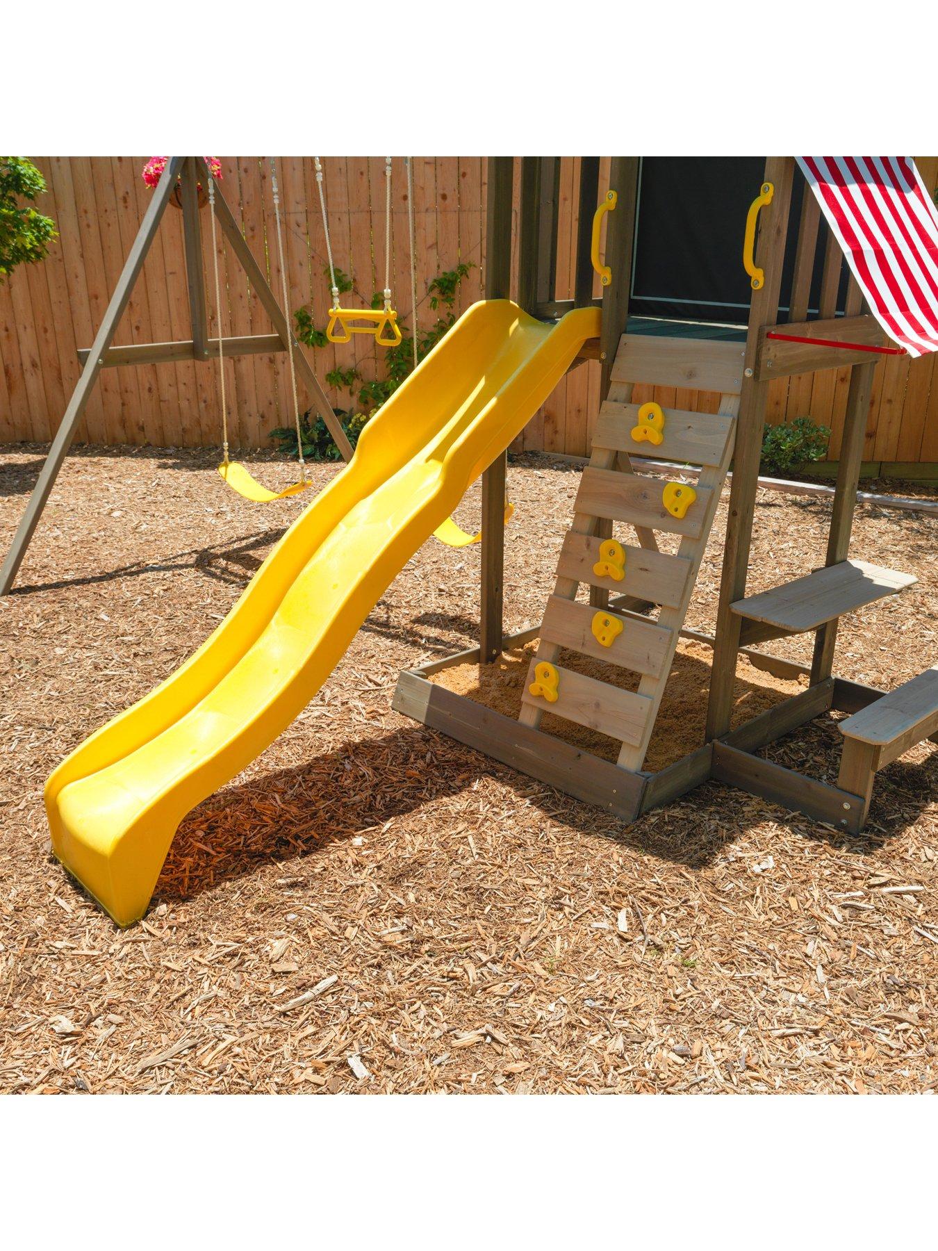 Kidkraft newport store wooden swing set