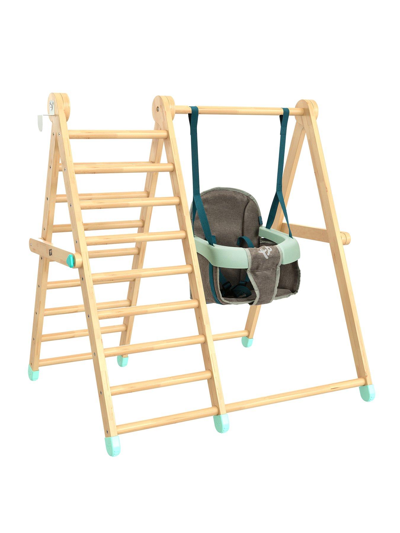 active-tots-indoor-wooden-swingframe