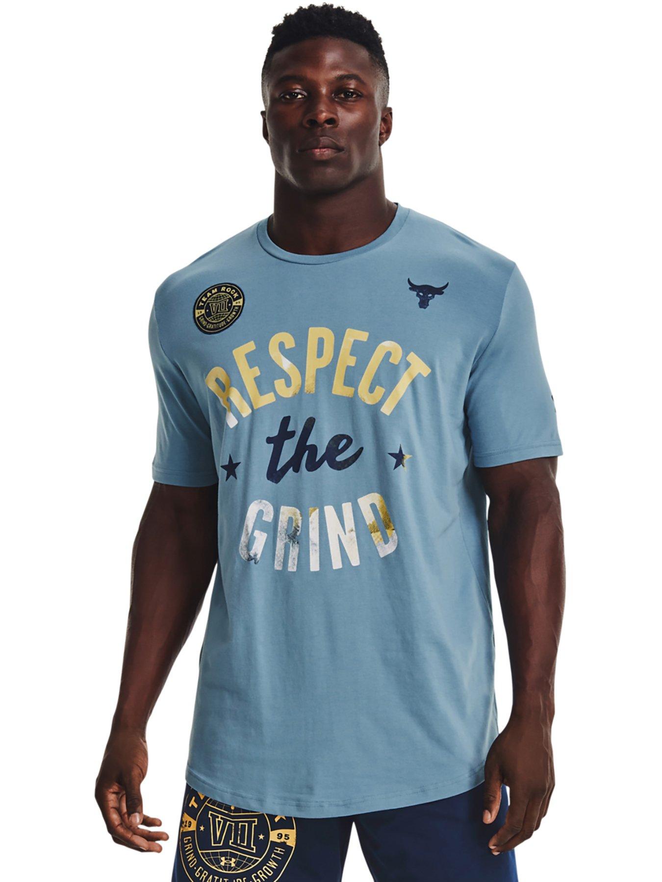  Training Project Rock The Grind Short Sleeve T-Shirt - Blue