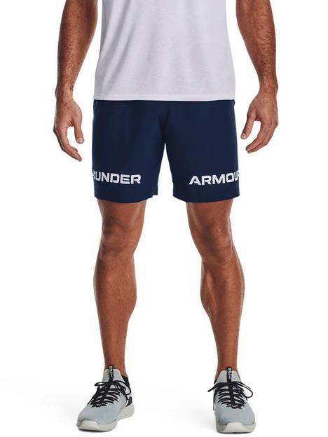 under-armour-trainingnbspwoven-graphic-wordmark-shorts-plus-size-navy