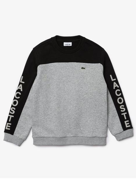 lacoste-boys-colour-block-sweatshirt-grey-marlblack
