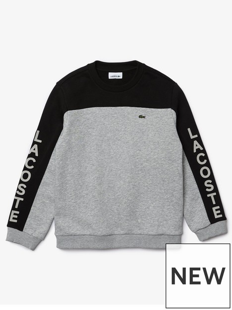 lacoste-boys-colour-block-sweatshirt-grey-marlblack