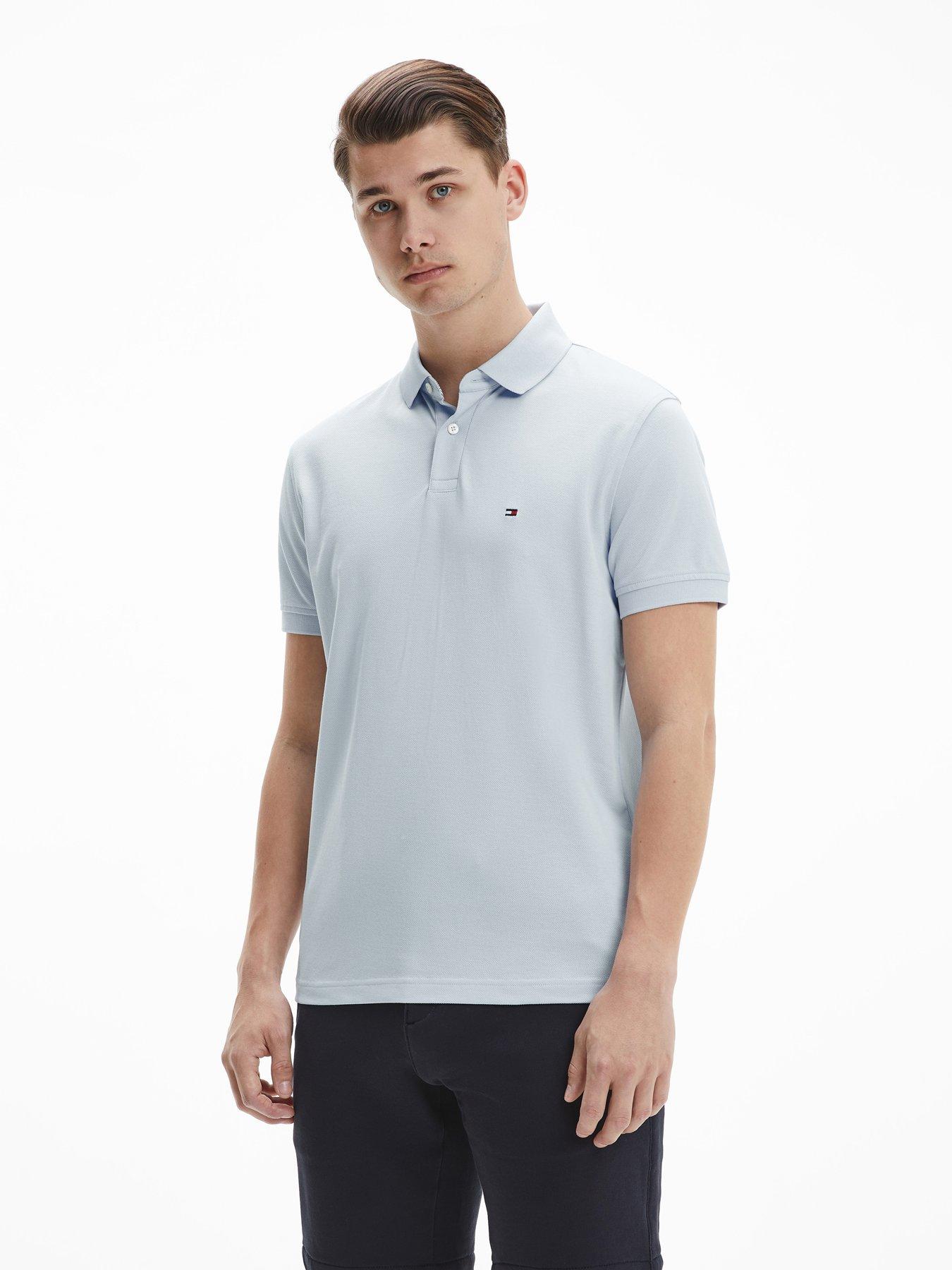 Tommy Hilfiger 1985 Regular Fit Polo Shirt - Breezy Blue