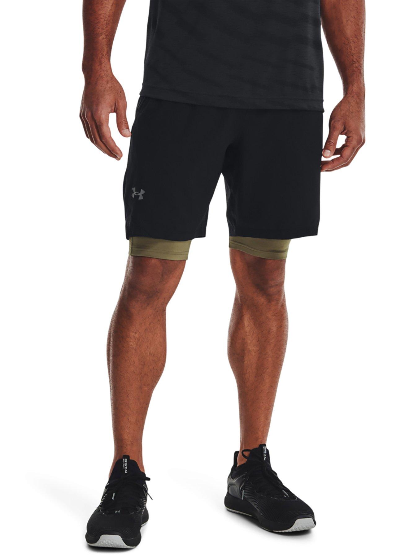 Under Armour Mens Vanish Woven 8 Inch Light Training Workout Shorts - Grey