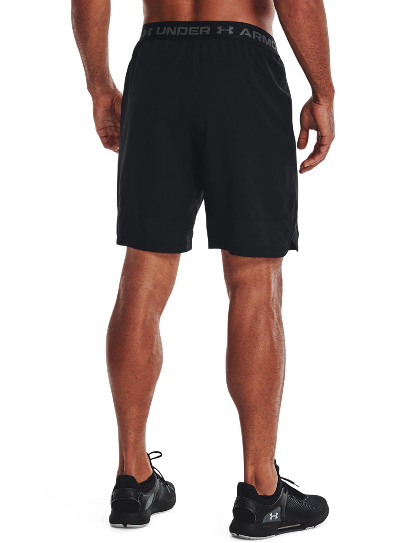 UNDER ARMOUR Training Vanish Woven Shorts - Black/Grey | Very.co.uk