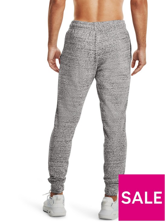 stillFront image of under-armour-training-rival-terry-joggers-white