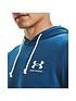  image of under-armour-training-rival-terry-hoodie-navywhite