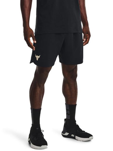 under-armour-training-project-rock-woven-shorts-black