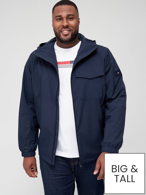 tommy-hilfiger-big-tall-tech-hooded-jacket