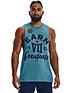  image of under-armour-training-project-rock-earn-greatness-tank-top-blue