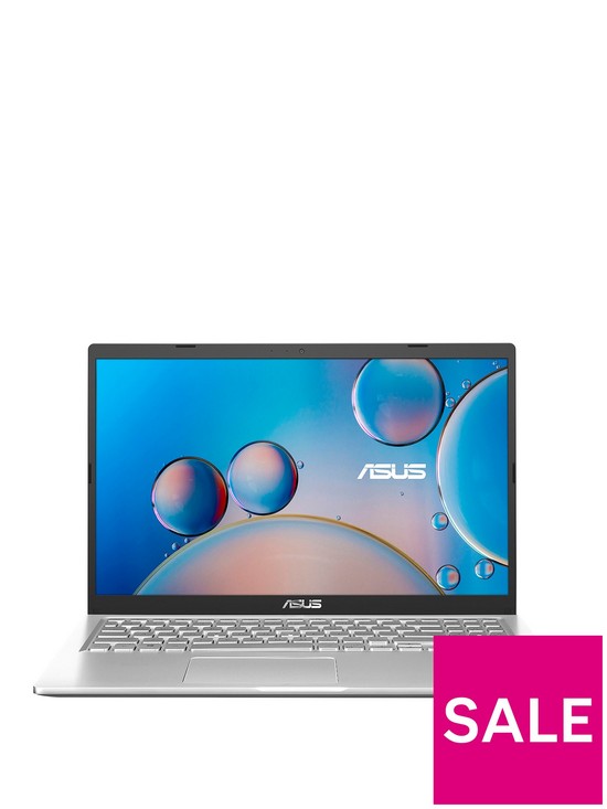 front image of asus-x515-laptop-156in-fhdnbspintel-core-i3-10110unbsp8gb-ramnbsp256gb-storage