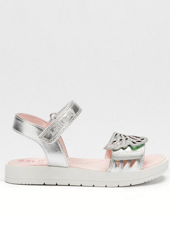 front image of lelli-kelly-unicorn-wings-sandals