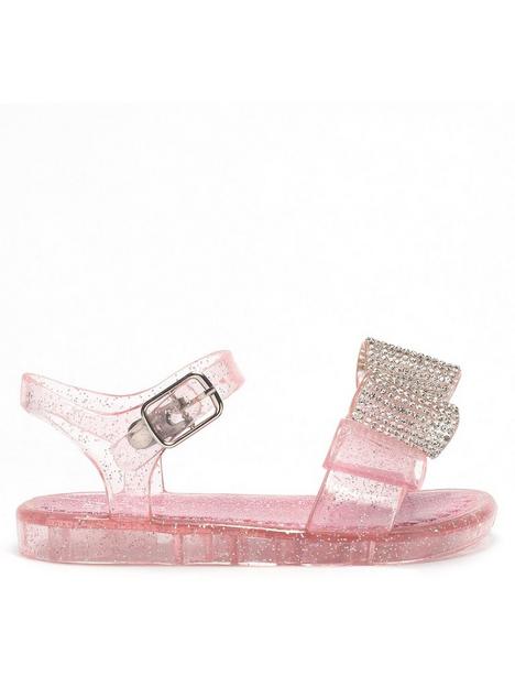 lelli-kelly-pbow-jelly-sandals-ndash-pink-perspexnbspp