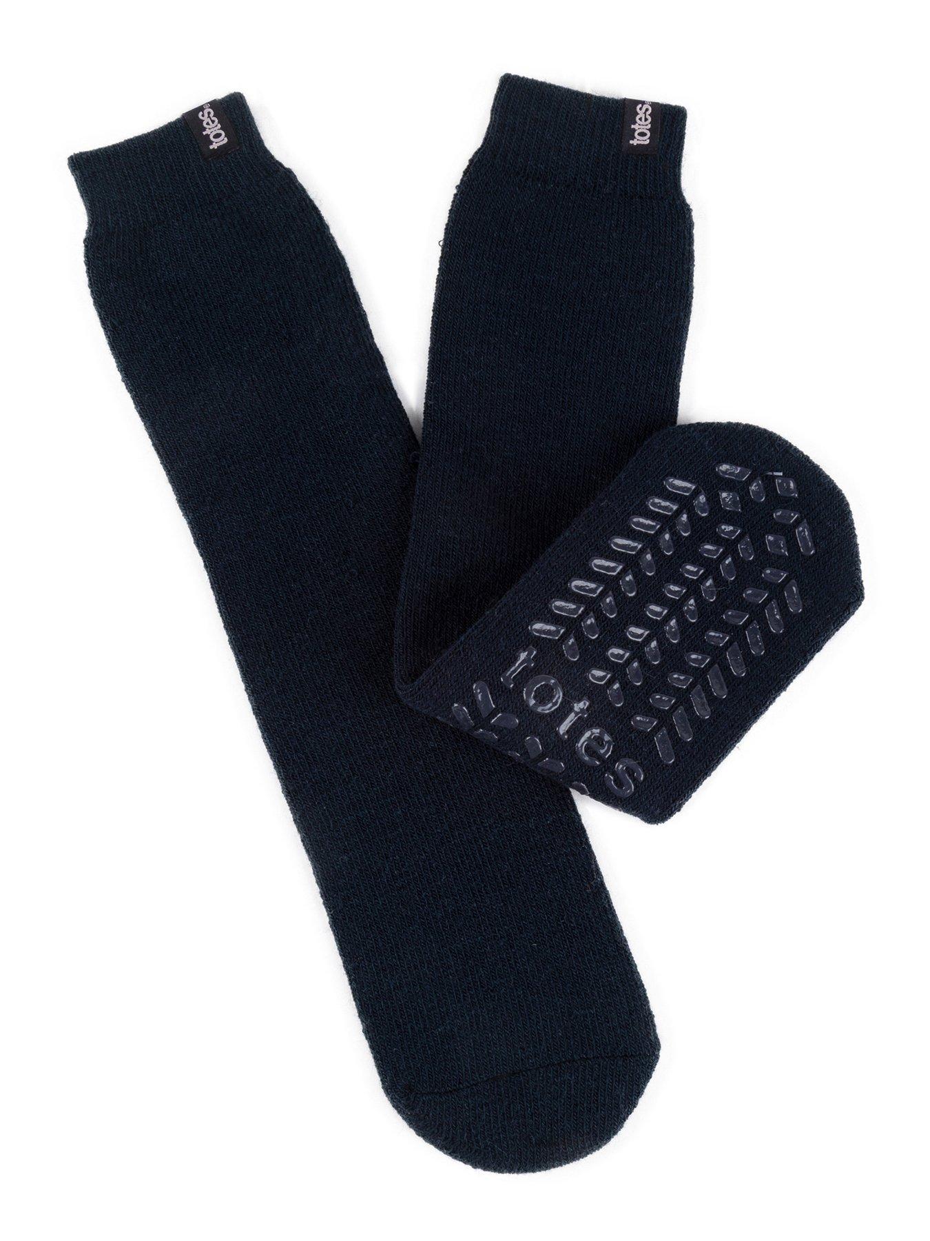 Totes Thermal Original Slipper-Sox - Navy