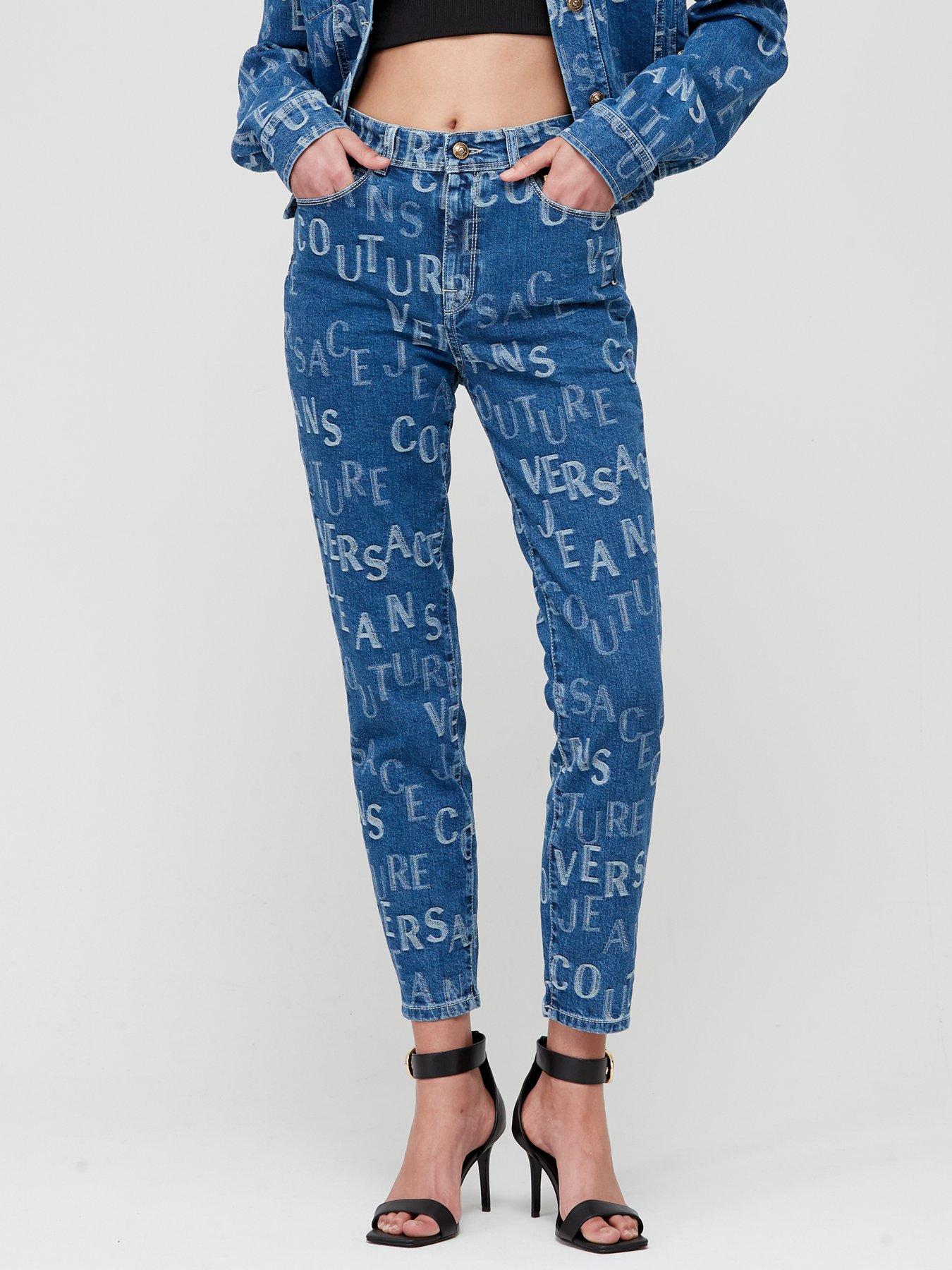 versace logo jeans