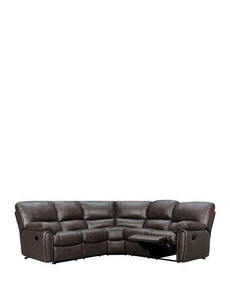 leighton-real-leatherfaux-leather-recliner-corner-group-brown