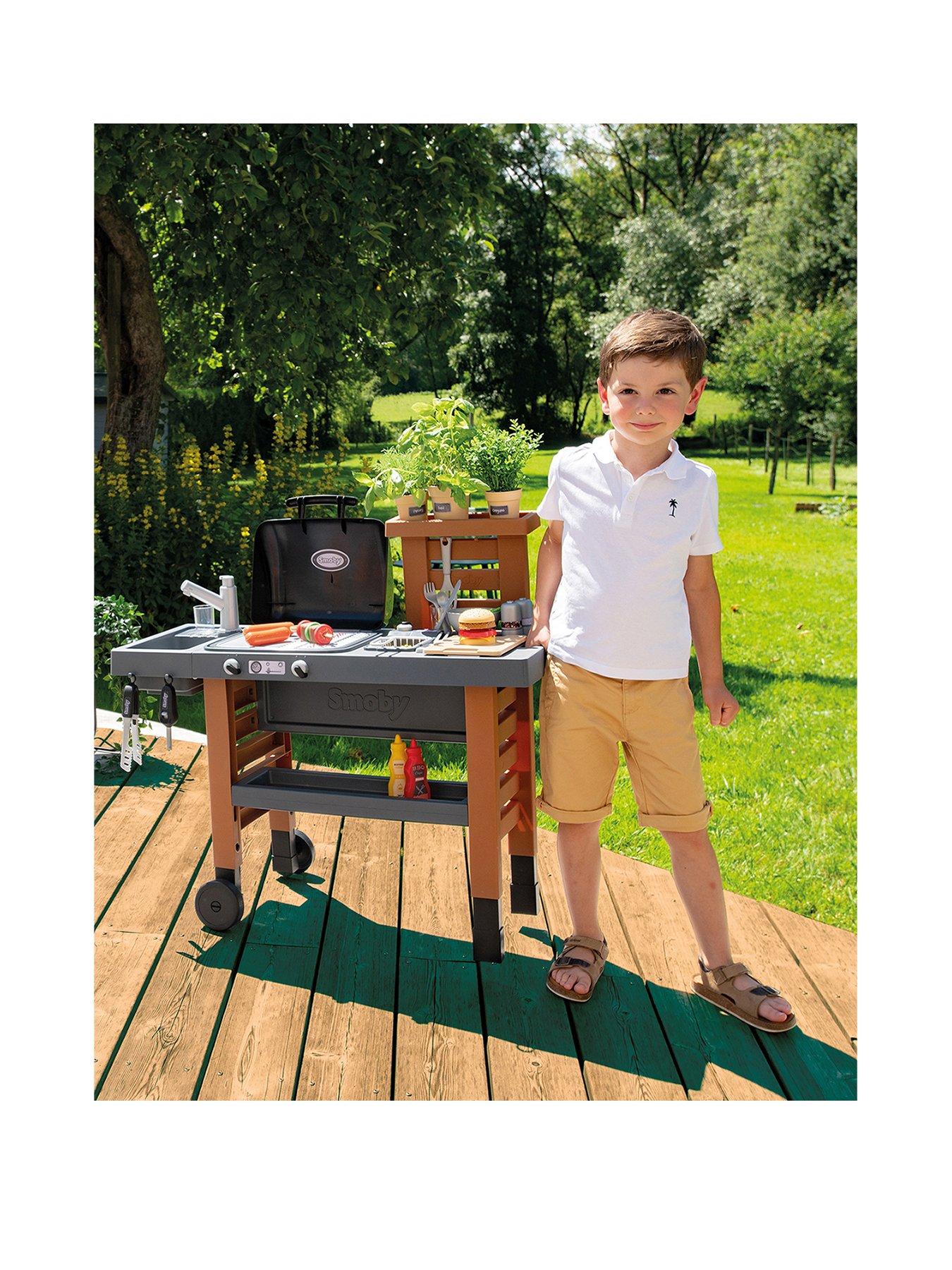  Smoby Garden Kitchen - Outdoor 43 Accessory Play Set