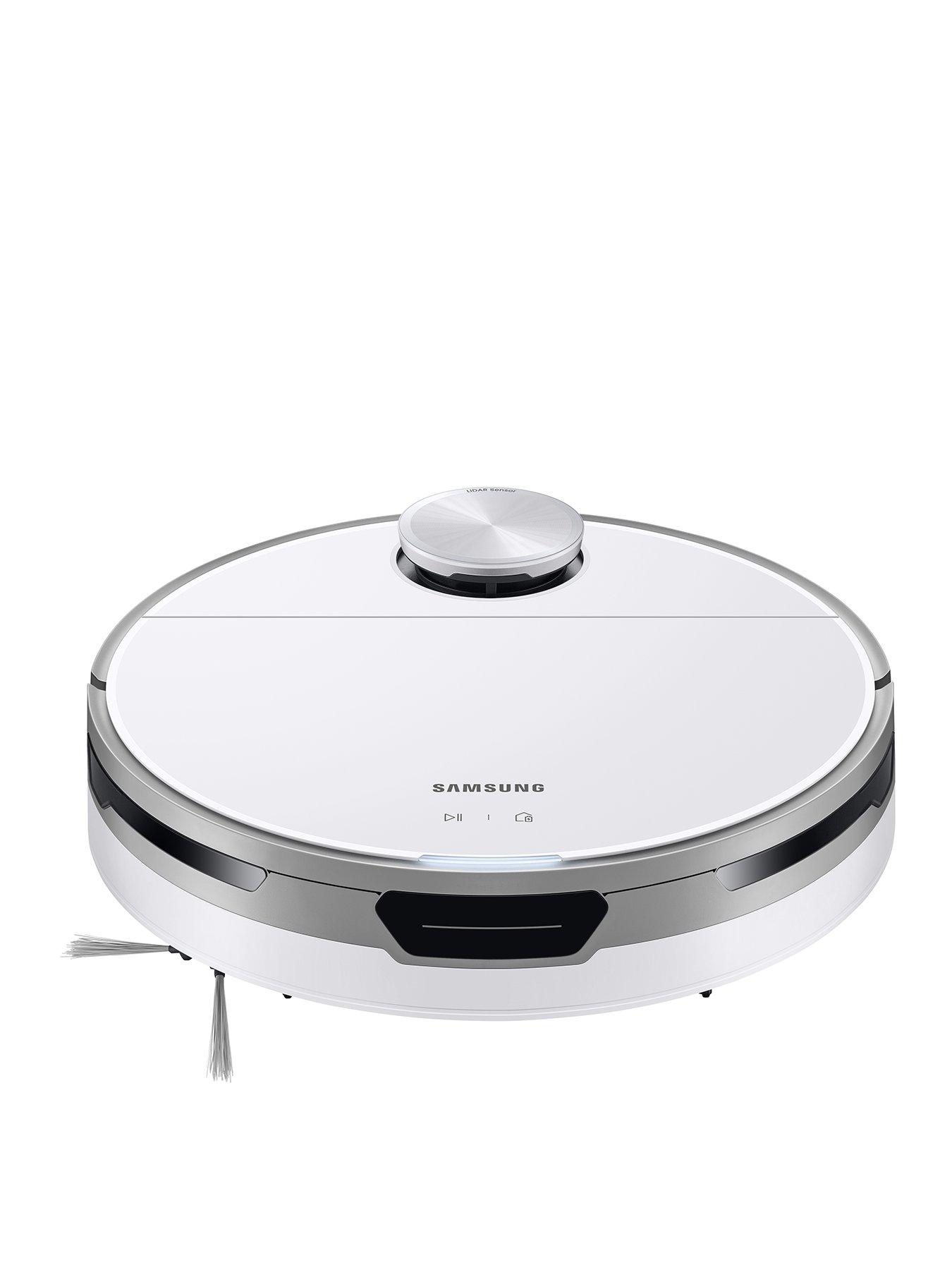 undefined Jet Bot™+ VR30T85513W/EU Robot Vacuum Cleaner - Max 60W Suction Power with Auto Empty Built-in Clean Station - White
