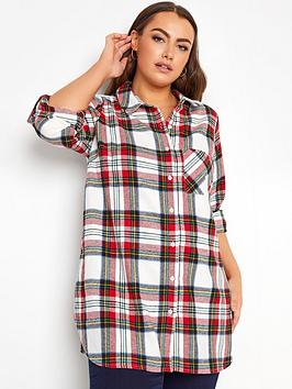 yours-yours-limited-collection-boyfriend-shirt-cream-tartan-check