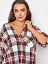 yours-yours-limited-collection-boyfriend-shirt-cream-tartan-checkoutfit
