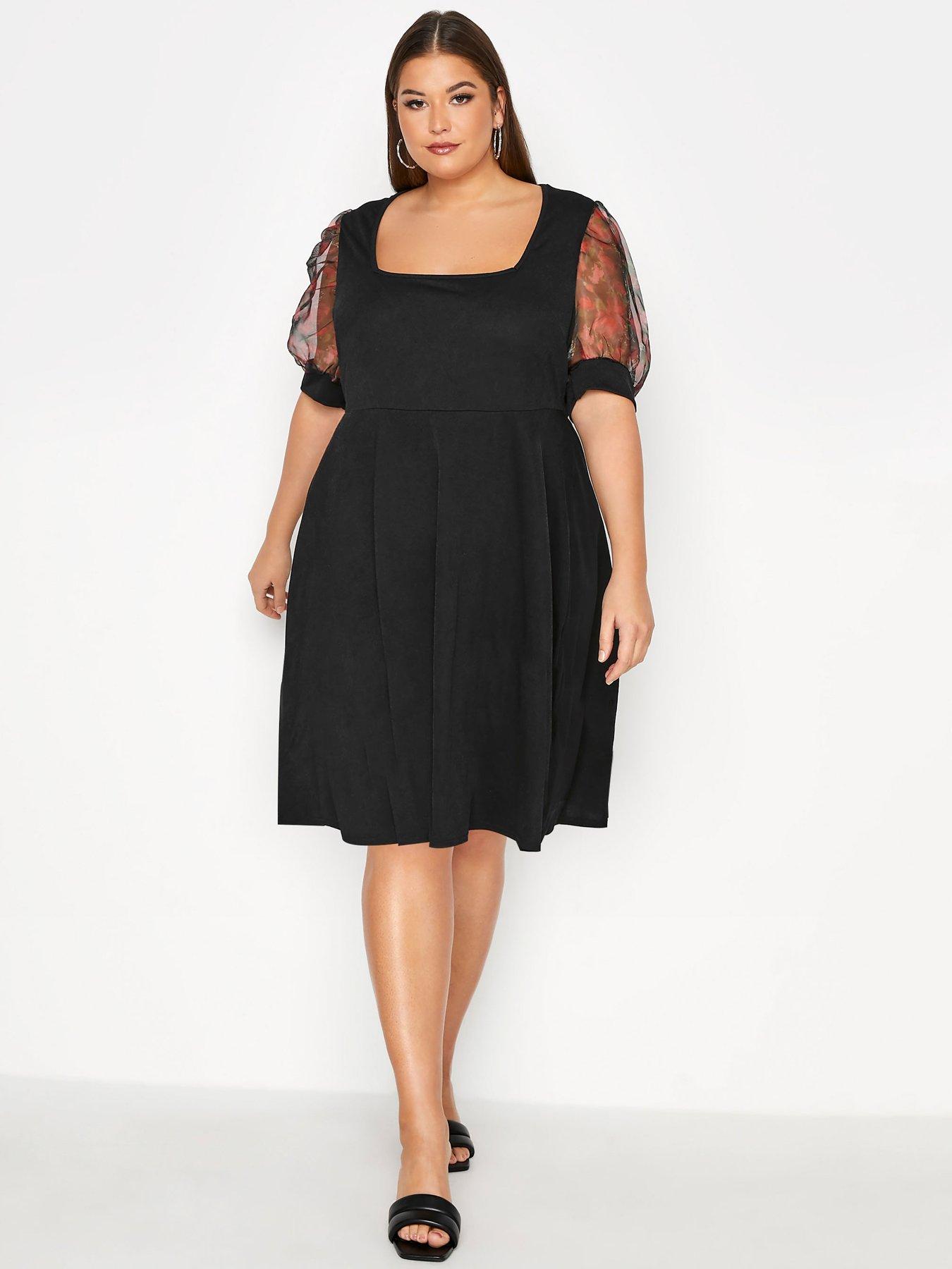 plus size skater dress