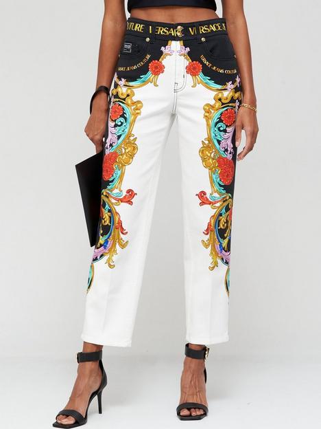 versace-jeans-couture-sun-flower-garland-jeans-whiteblackmulti