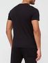  image of versace-jeans-couture-emblem-foil-logo-t-shirt-black