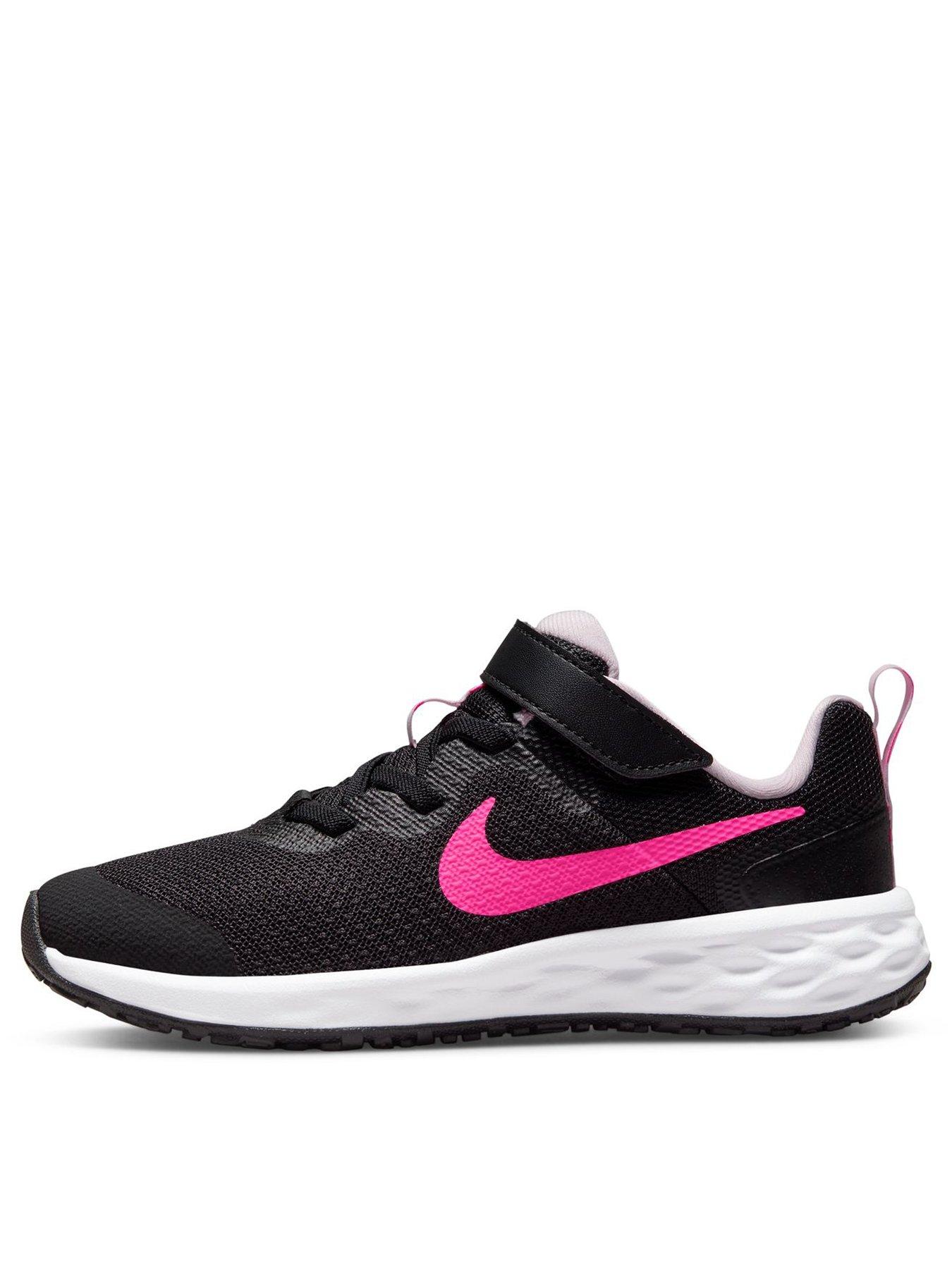 Nike tanjun 2024 black and pink