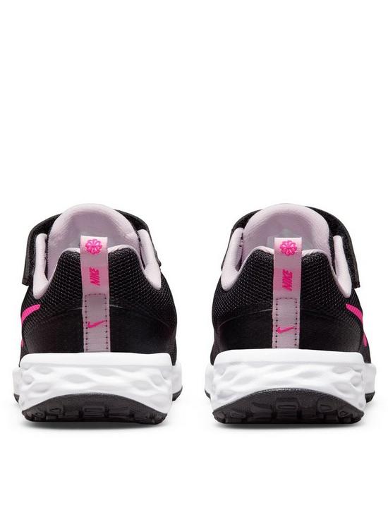 Nike Younger Kids Revolution 6 - Black/Pink | very.co.uk
