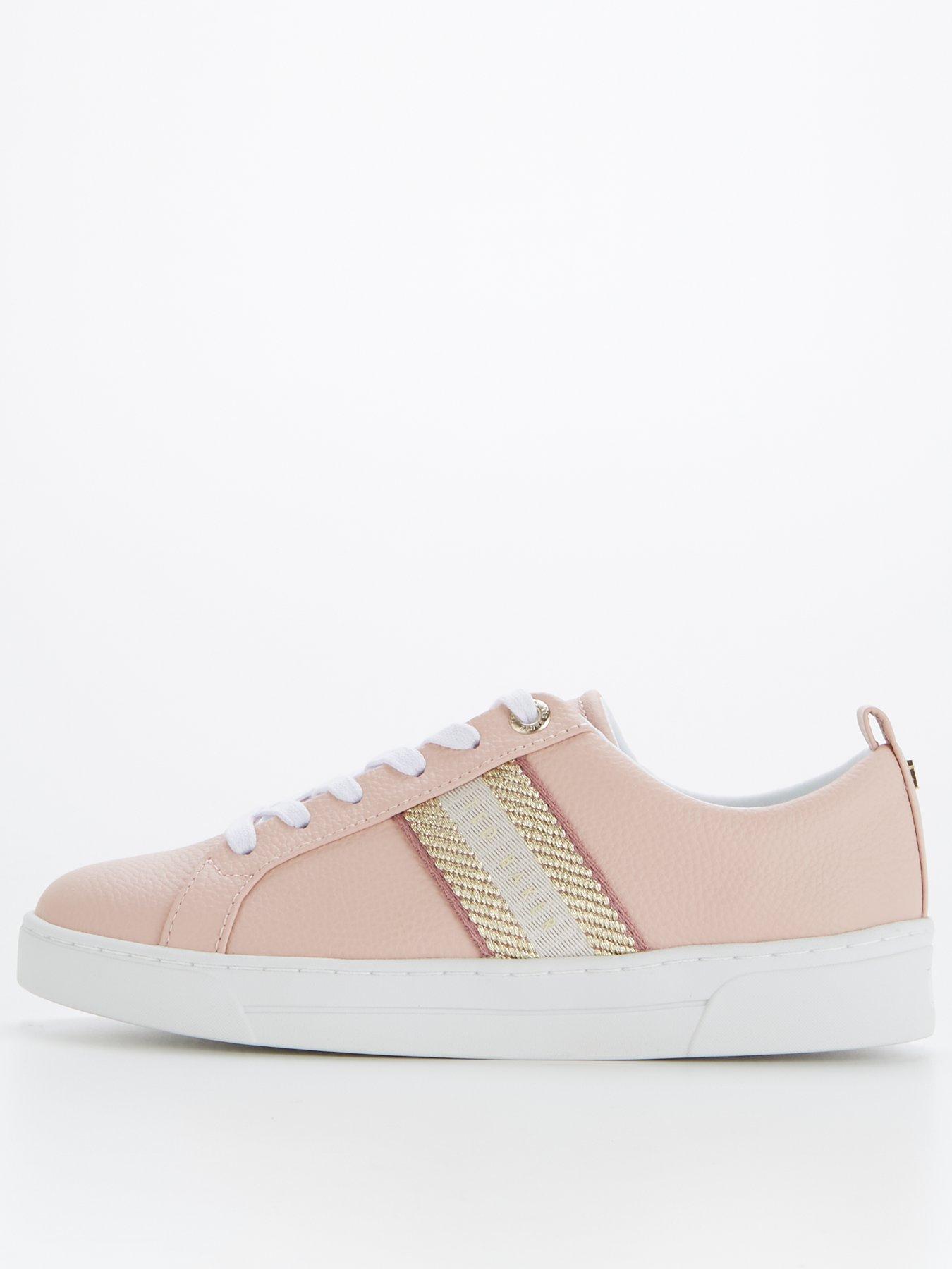 ted baker trainers rose gold