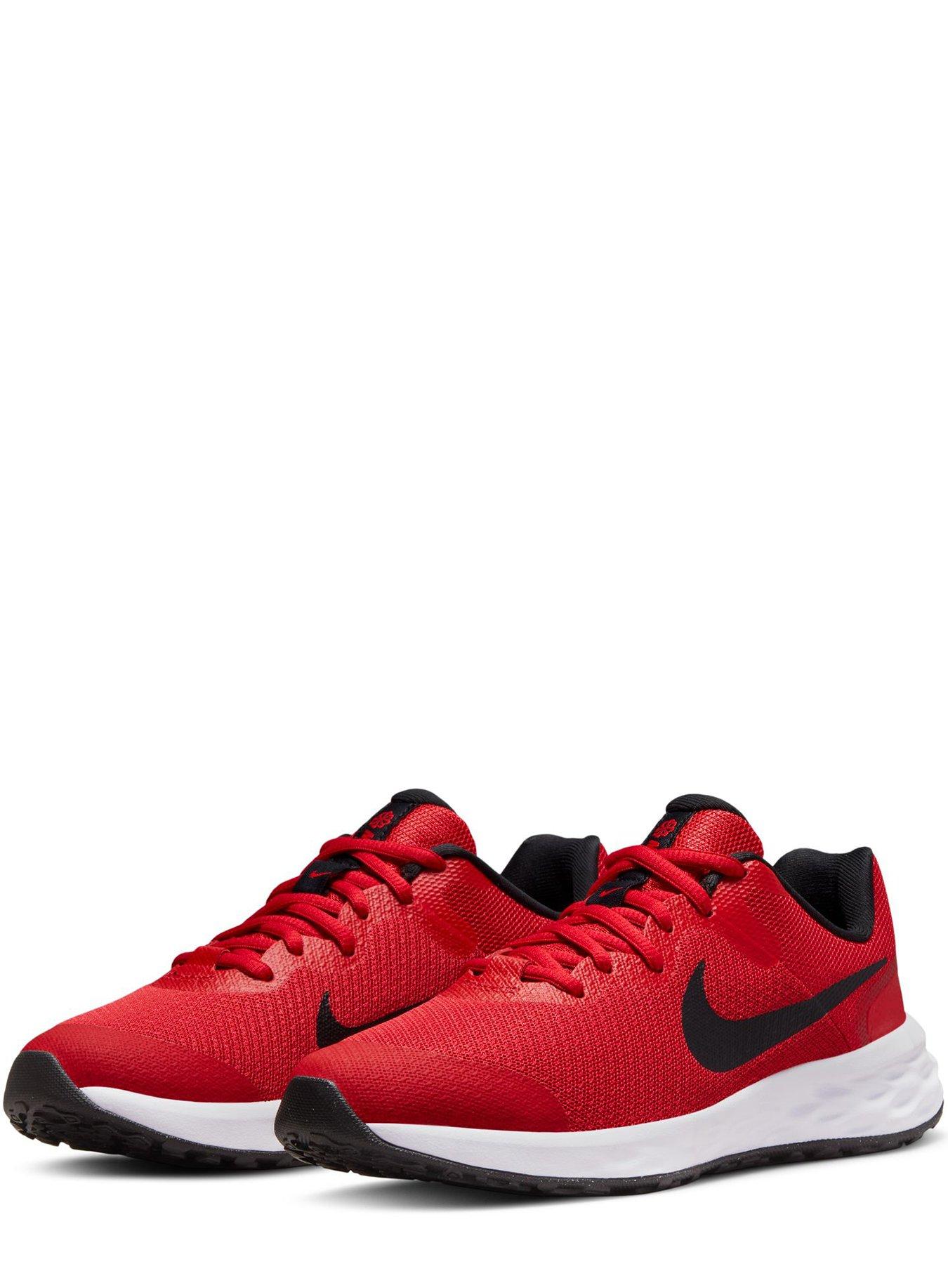 Red nike revolution on sale 4