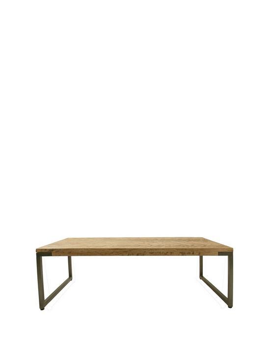 front image of oceans-apart-zigzag-coffee-table-browngrey