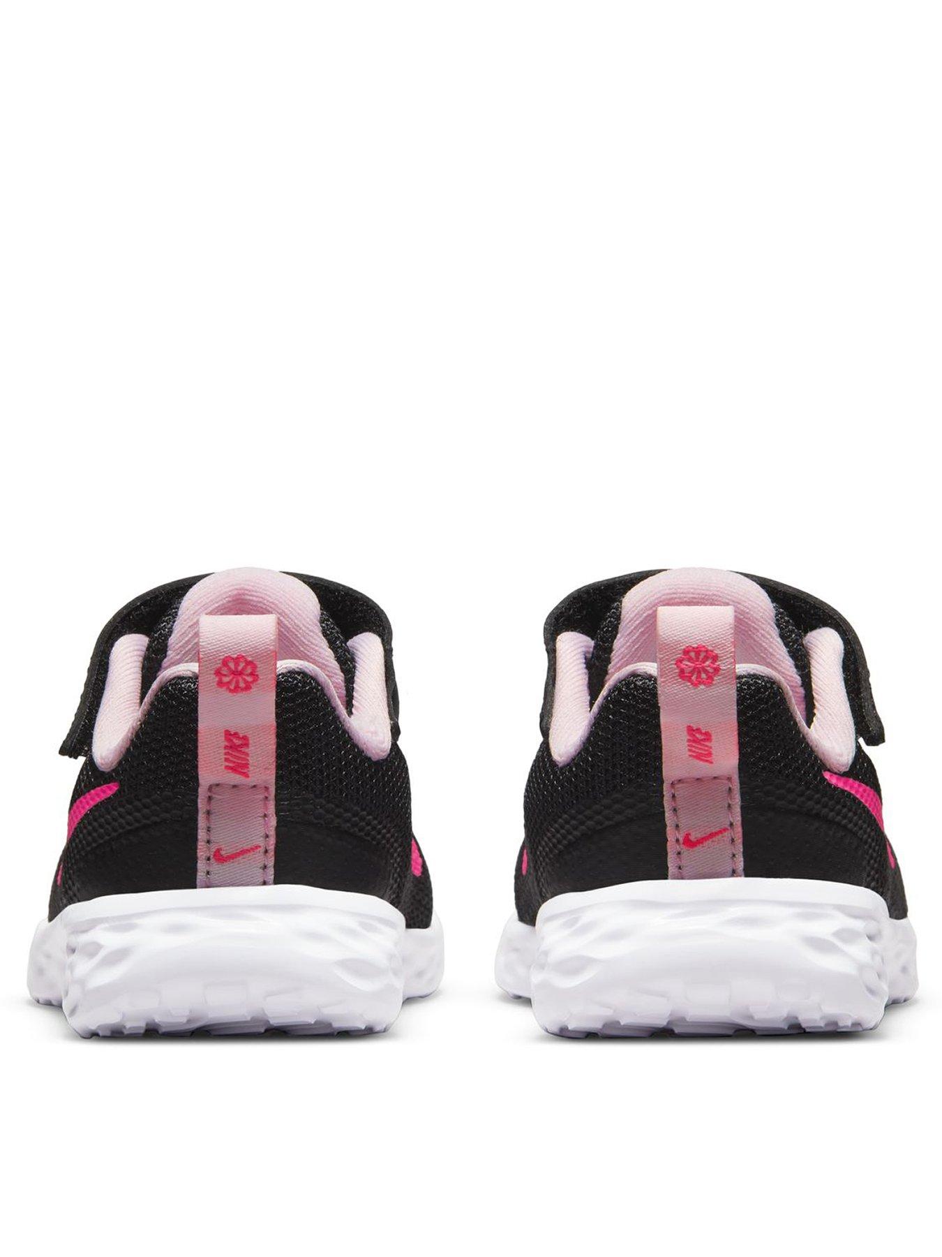 Pink infant clearance nikes