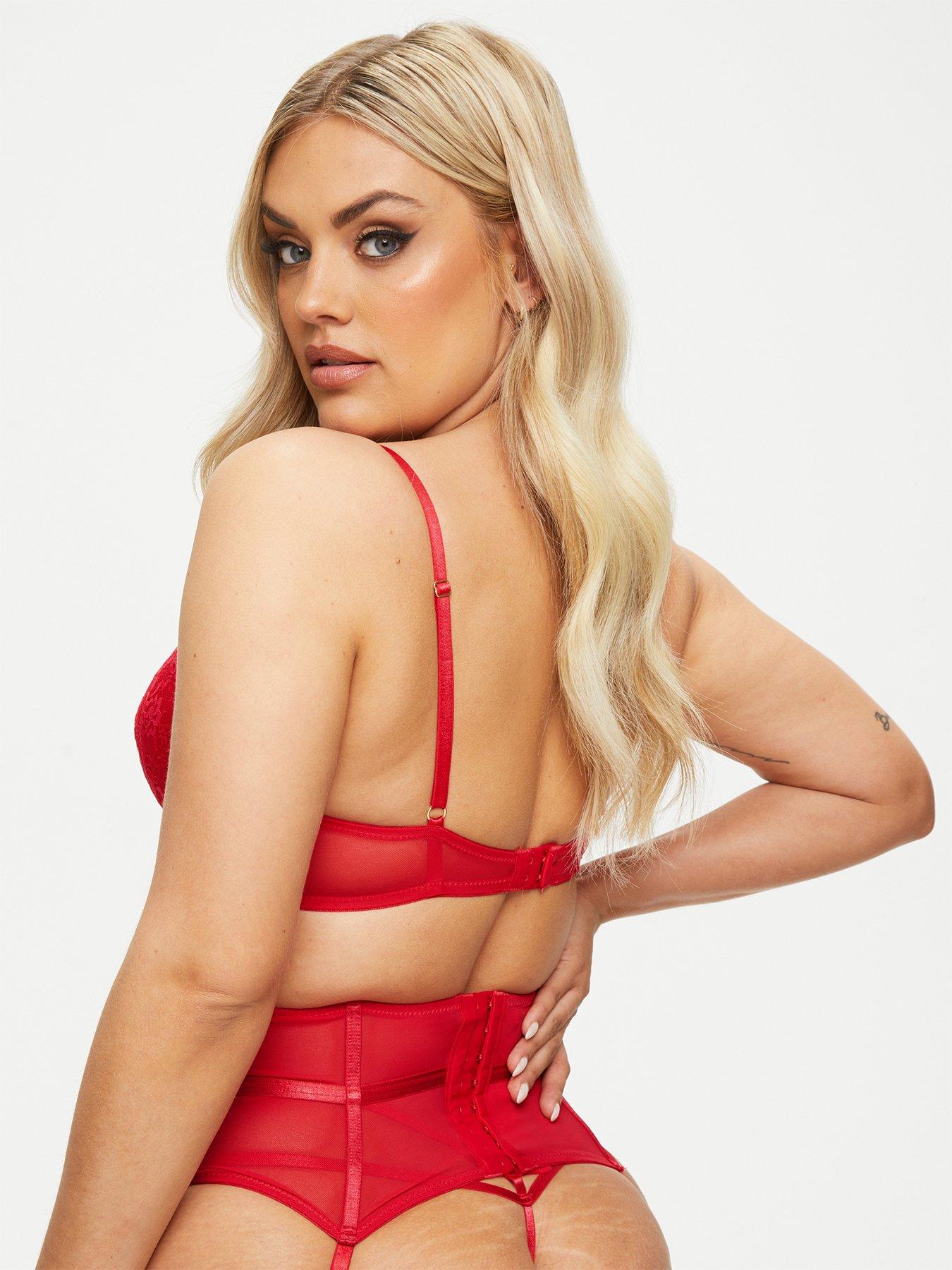 Ann Summers Sexy Lace Planet Thong Red