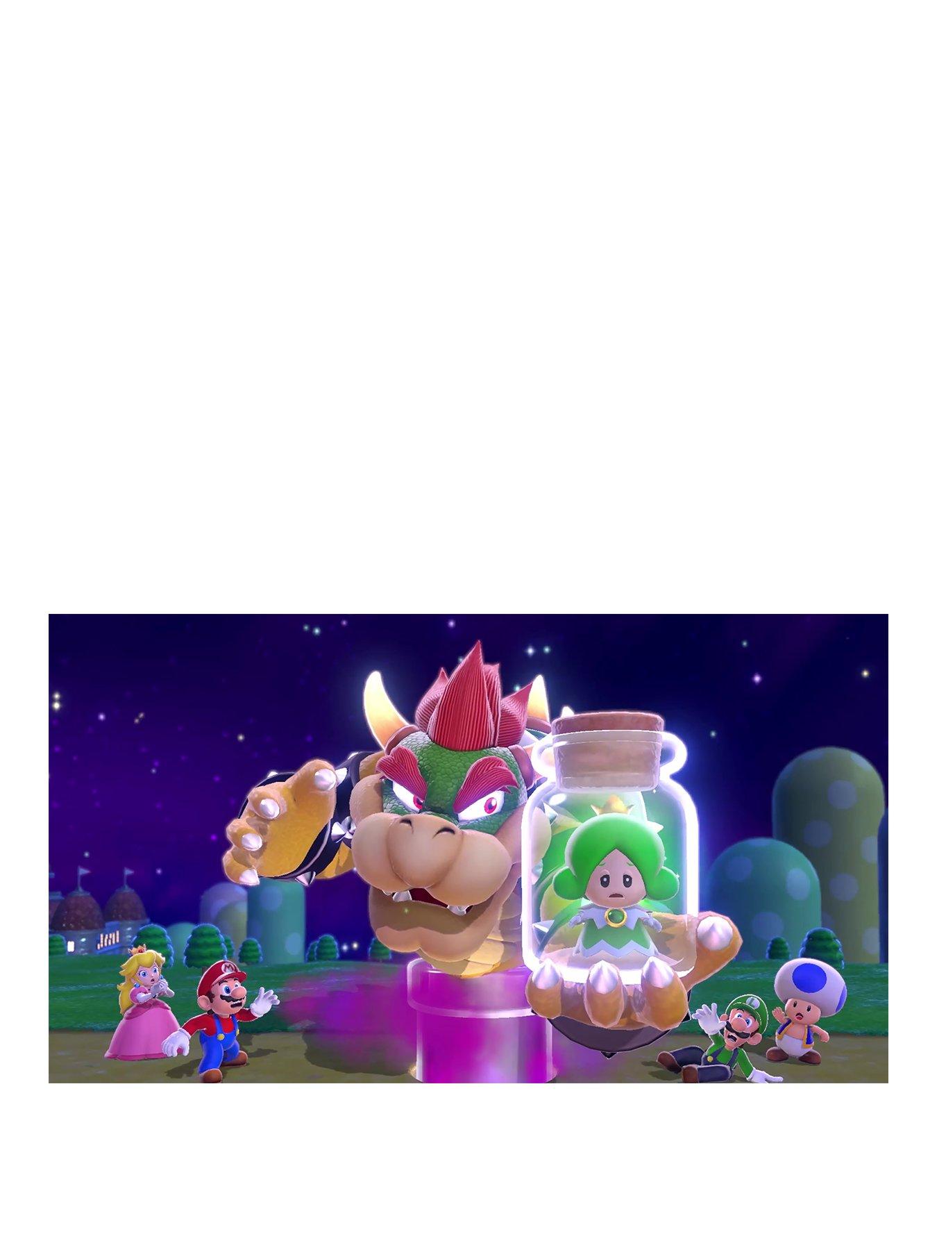 Nintendo Switch OLED Switch OLED White Console with Super Mario 3D World + Bowser’s Fury plus