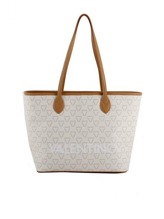 front image of valentino-bags-liuto-tote-bag-ecru